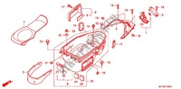 CHASSIS AFDEKKING/BAGAGEBOX/ BAGAGEDRAGER voor Honda SILVER WING 400 ABS 2005