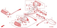KNIPPERLICHT(2) voor Honda CB 250 HORNET SPEED WARNING LIGHT 1997