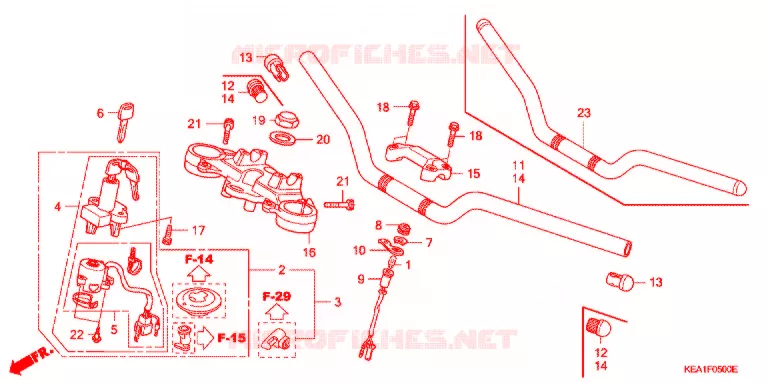 HENDEL PIJP/BOVENSTE BRUG (2) Honda MOTO 250 HORNET 1997  CB250FV