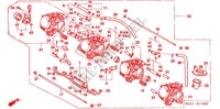 CARBURATEUR (MONT.) voor Honda CB 250 HORNET SPEED WARNING LIMIT 1999