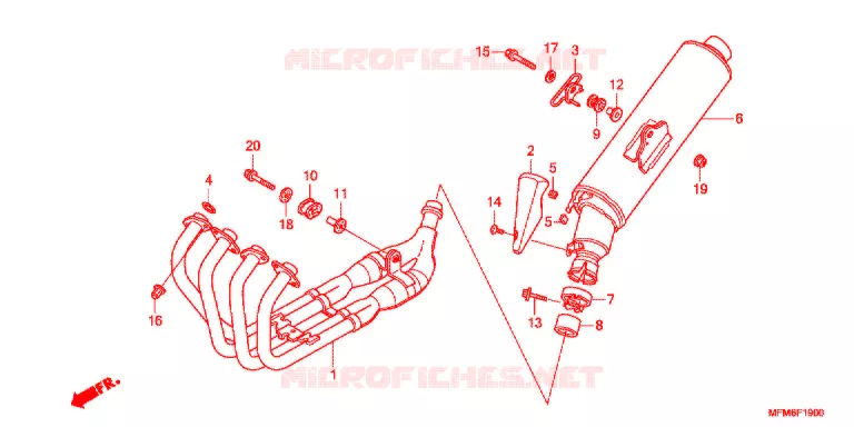 UITLAATDEMPER(2) Honda MOTO 400 CB 2015  CB400SADE