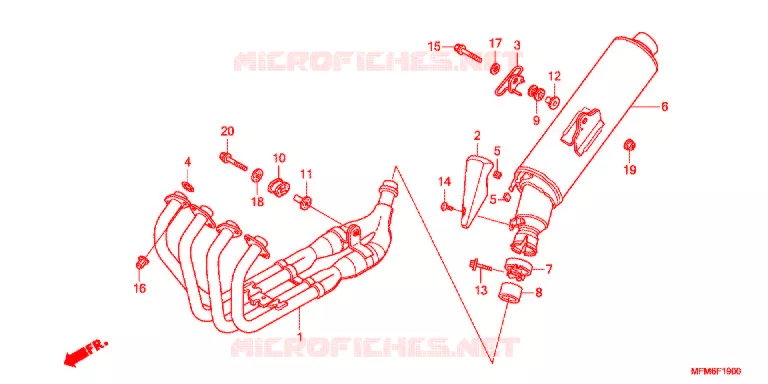 UITLAATDEMPER(2) Honda MOTO 400 CB 2014  CB400SADE