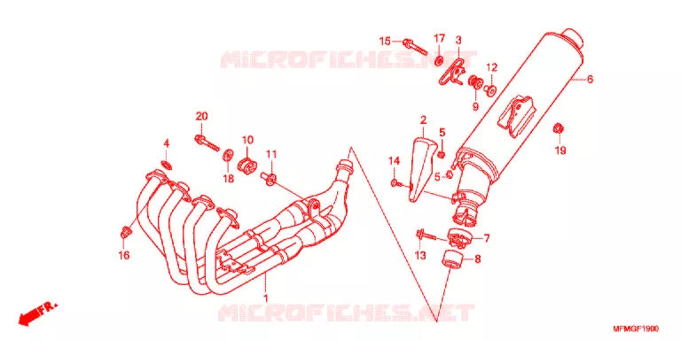 UITLAATDEMPER(2) Honda MOTO 400 CB 2017  CB400SG