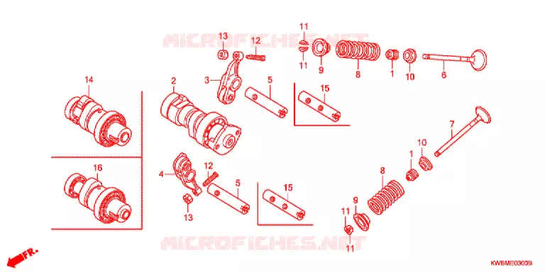 NOKKENAS/KLEP Honda MOTO 110 WAVE 2013  AFP110MCSD