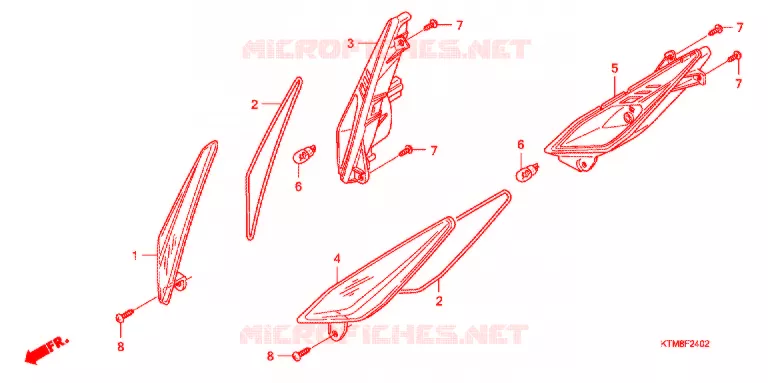 VOOR KNIPPERLICHT (3) Honda MOTO 125 WAVE 2012  AFP125MCSA