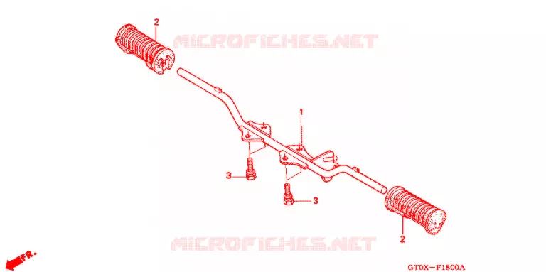 OPSTAP/KICKARM/ WISSEL PEDAAL Honda MOTO 90 CUB 2006  C90D5