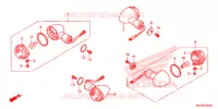 KNIPPERLICHT(2) voor Honda CB 1100 ABS RED 2013