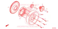 START KOPPELING  voor Honda CB 1100 ABS RED 2013