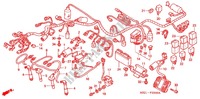 BEDRADINGSBUNDEL/ONTSTEKINGSSPOEL (CB1300F/F1) voor Honda CB 1300 SUPER FOUR 2003