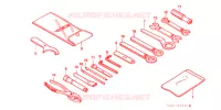 GEREEDSCHAP/ACCUVAK voor Honda CB X4 1300 1998