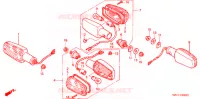 KNIPPERLICHT(2) voor Honda CB X4 1300 1998