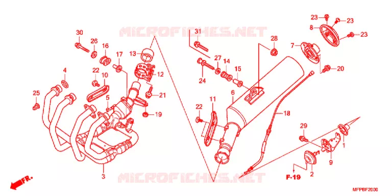 UITLAATDEMPER(2) Honda MOTO 1300 CB 2012  CB1300SAB_J