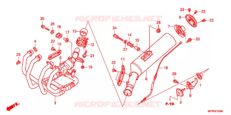UITLAATDEMPER(2) Honda MOTO 1300 CB 2013  CB1300SAD