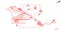 ACHTERLICHT(2) voor Honda CB 300 F 2016