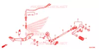 PEDAAL voor Honda CB 300 F 2016
