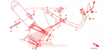 UITLAATDEMPER(2) voor Honda CB 300 F 2016