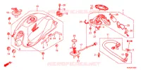 BRANDSTOF TANK voor Honda CB 300 R 2011