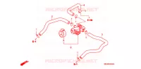 GAS RECYCLINGSYSTEEM voor Honda CB 400 SUPER FOUR ABS 2010