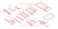 GEREEDSCHAP/ACCUVAK voor Honda CB 400 SUPER FOUR ABS 2010