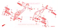OPSTAP/KICKARM/ WISSEL PEDAAL voor Honda CB 400 SUPER FOUR ABS 2010