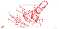 FRAME CHASSIS voor Honda CB 400 SUPER FOUR ABS VTEC REVO 2016