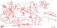 HENDEL PIJP/BOVENSTE BRUG (2) voor Honda CB 400 SUPER FOUR ABS VTEC REVO 2016