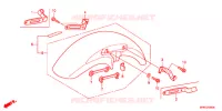 VOORSPATBORD voor Honda CB 400 SUPER FOUR ABS VTEC REVO 2016