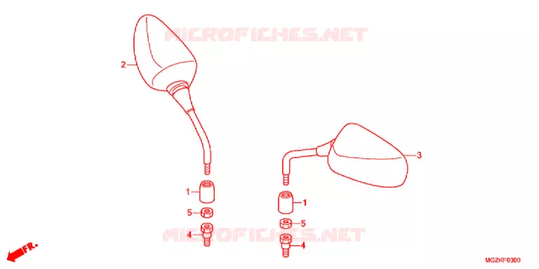 SPIEGEL Honda MOTO 400 CB 2014  CB400FAD