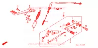 PEDAAL voor Honda CB 400 F CB1 1990