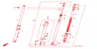 VOOR VORK voor Honda CB 400 F CB1 1990