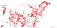 FRAME CHASSIS voor Honda CB 400 X ABS 2016