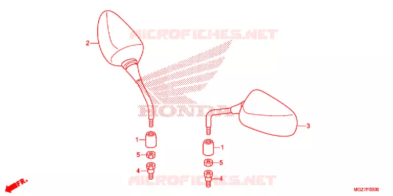 SPIEGEL Honda MOTO 400 CB 2020  WH400
