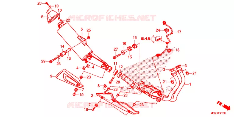 UITLAATDEMPER(2) Honda MOTO 400 CB 2021  WH400