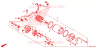 STARTMOTOR voor Honda CB 500 F ABS 2015