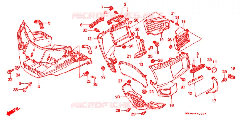 ZITTING/ACHTER KAP Honda MOTO 1500 GOLD-WING 1991  GL1500AM