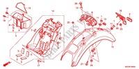 ACHTER STROOMLIJNKAP voor Honda CB 1100 EX ABS, E Package 2014