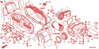VOOR AFDEKKING/LUCHTFILTER voor Honda CB 1100 EX ABS, E Package 2014