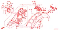 ACHTER STROOMLIJNKAP voor Honda CB 1100 EX 2014