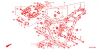 FRAME CHASSIS voor Honda CB 1100 EX 2014