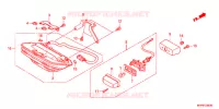 ACHTERLICHT(2) voor Honda CB 1300 SUPER FOUR ABS EP 2016