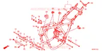 FRAME CHASSIS voor Honda CB 1300 SUPER FOUR ABS EP 2016