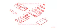 GEREEDSCHAP/ACCUVAK voor Honda CB 1300 SUPER FOUR ABS EP 2016