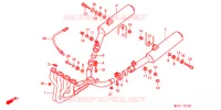 UITLAATDEMPER(2) voor Honda CBR 1100 SUPER BLACKBIRD 2002