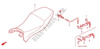 ENKELE ZITTING(2) voor Honda CBR 1100 SUPER BLACKBIRD 2000