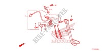 HOOFD STANDAARD/REMPEDAAL voor Honda CBR 125 2007