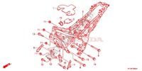 FRAME CHASSIS voor Honda CBR 250 R ABS TRICOLOR 2012