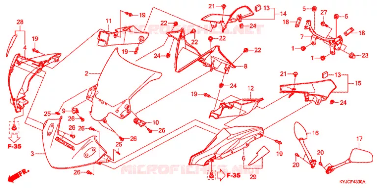 RADIATOR Honda MOTO 250 CBR 2012  CBR250RC