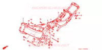 FRAME CHASSIS voor Honda CBR 250 RR 1995