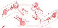 KNIPPERLICHT(2) voor Honda CBR 250 RR 1995