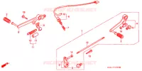 PEDAAL voor Honda CBR 250 RR 1995